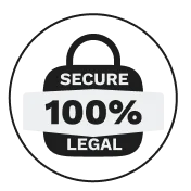secure 100% legal
